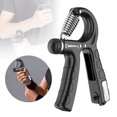 Adjustable Exerciser Hand Gripper With Counter (Random Color)