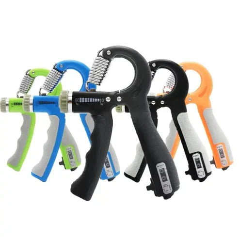 Adjustable Exerciser Hand Gripper With Counter (Random Color)