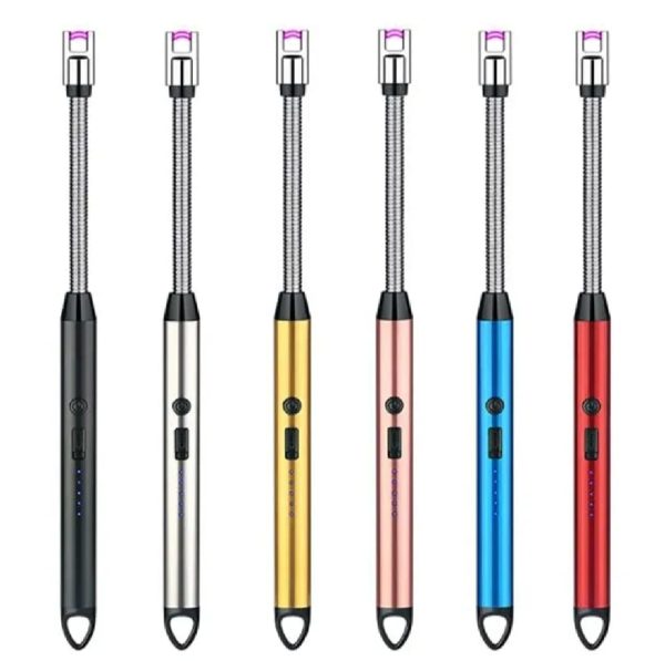 360° USB Rechargeable Plasma Arc Lighter 🔥 (Random Color)